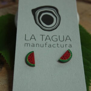 Ohrringe "Malambito" Melone (Stecker)