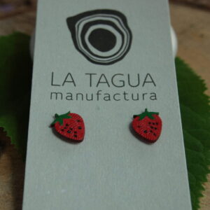Ohrringe "Malambito" Erdbeere (Stecker)