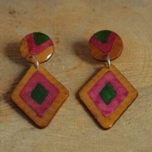 Ohrringe "Kaliberet" in der Farbe bunt (Stecker)