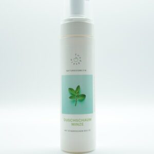 Erfrischender Duschschaum mit Minze – 200 ml Belebende Pflege für Körper und Sinne: Der vegane Duschschaum von food4skin® kombiniert Minze, Rosmarin und Zirbelkieferöl für ein revitalisierendes Duscherlebnis. Sanft zur Haut, frei von Mikroplastik und synthetischen Zusätzen – natürlich, nachhaltig und erfrischend.