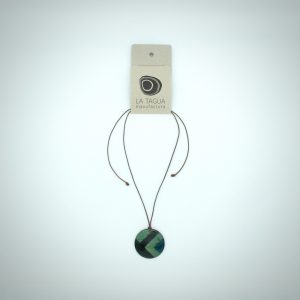La Tagua Manufactura Halskette Cipacoa – Türkis