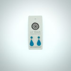 La Tagua Manufactura Ohrringe Gotapo – Türkis