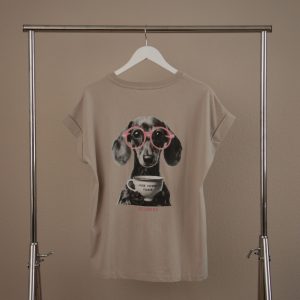 GREENBOMB T-Shirt Dog Coffee Loony – More Coffee Please