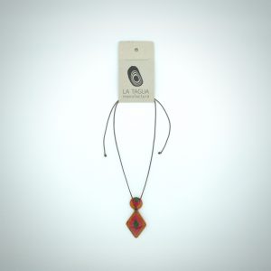 La Tagua Manufactura Halskette Kalibe – Bunt